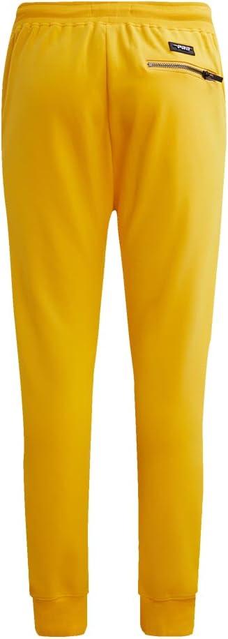 imagePro Standard Mens NFL Classic Chenille Cotton Double Knit JoggerYellow