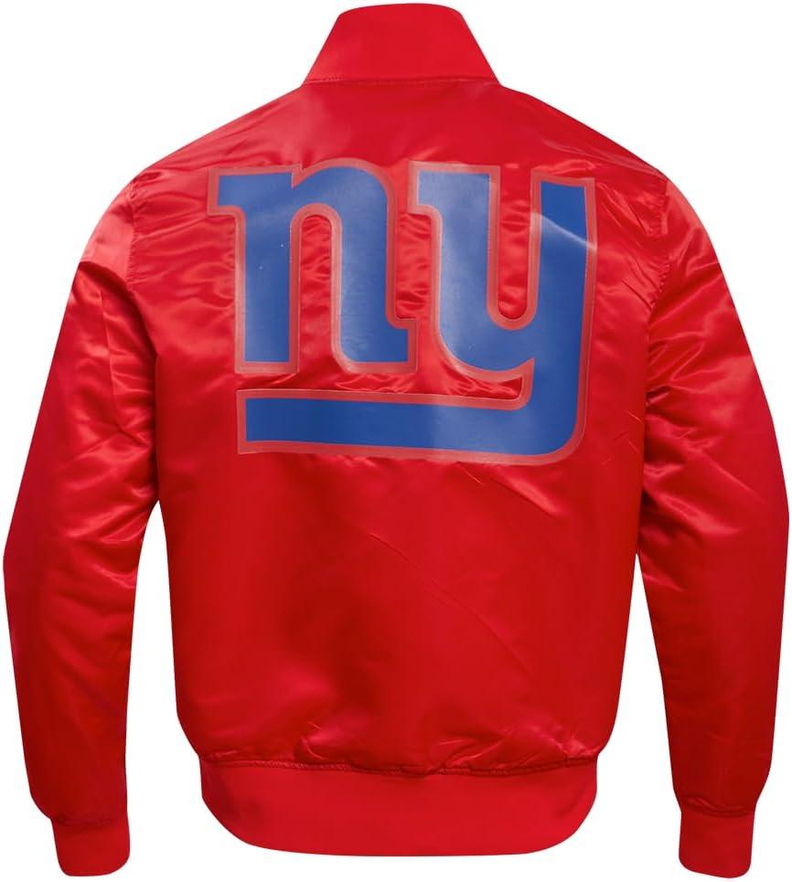 image:imagePro Standard Mens NFL Classic Satin JacketRed