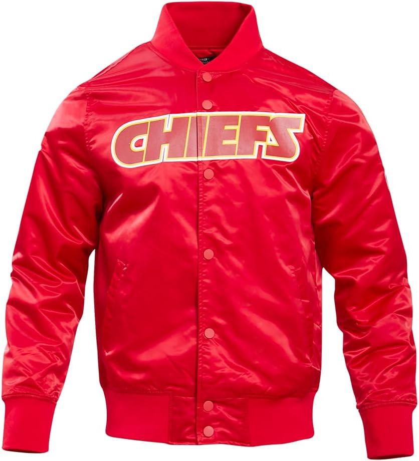 image:imagePro Standard Mens NFL Classic Satin JacketRed