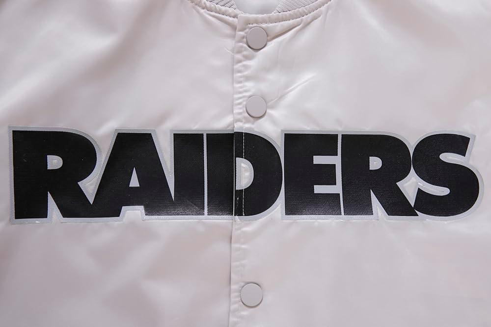 image:imagePro Standard Mens NFL Classic Satin JacketSilver