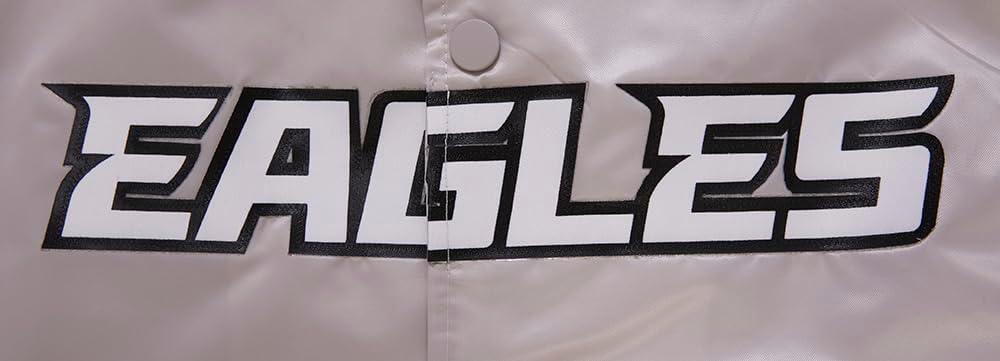 image:imagePro Standard Mens NFL Classic Satin JacketSilver