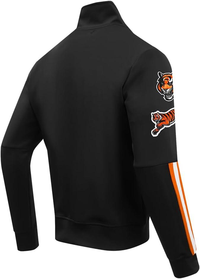 imagePro Standard Mens NFL Classic Track Track JacketBlack