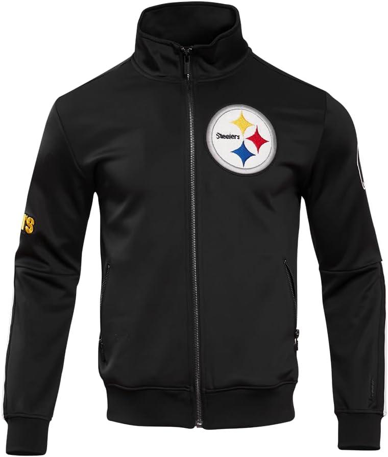 imagePro Standard Mens NFL Classic Track Track JacketBlack