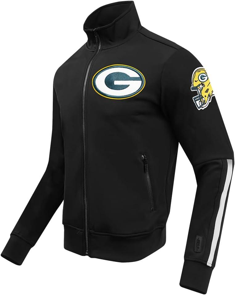 imagePro Standard Mens NFL Classic Track Track JacketBlack