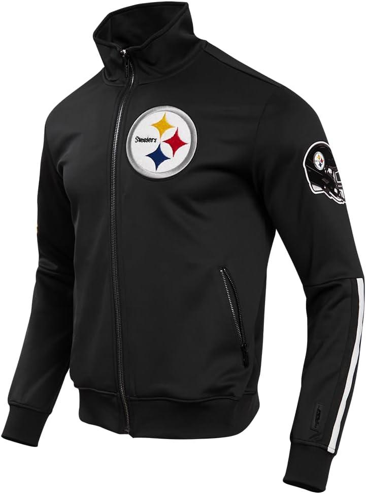 imagePro Standard Mens NFL Classic Track Track JacketBlack