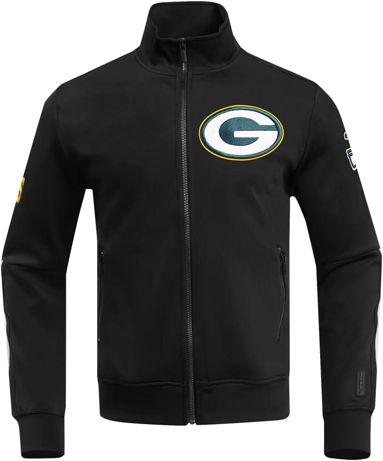 imagePro Standard Mens NFL Classic Track Track JacketBlack