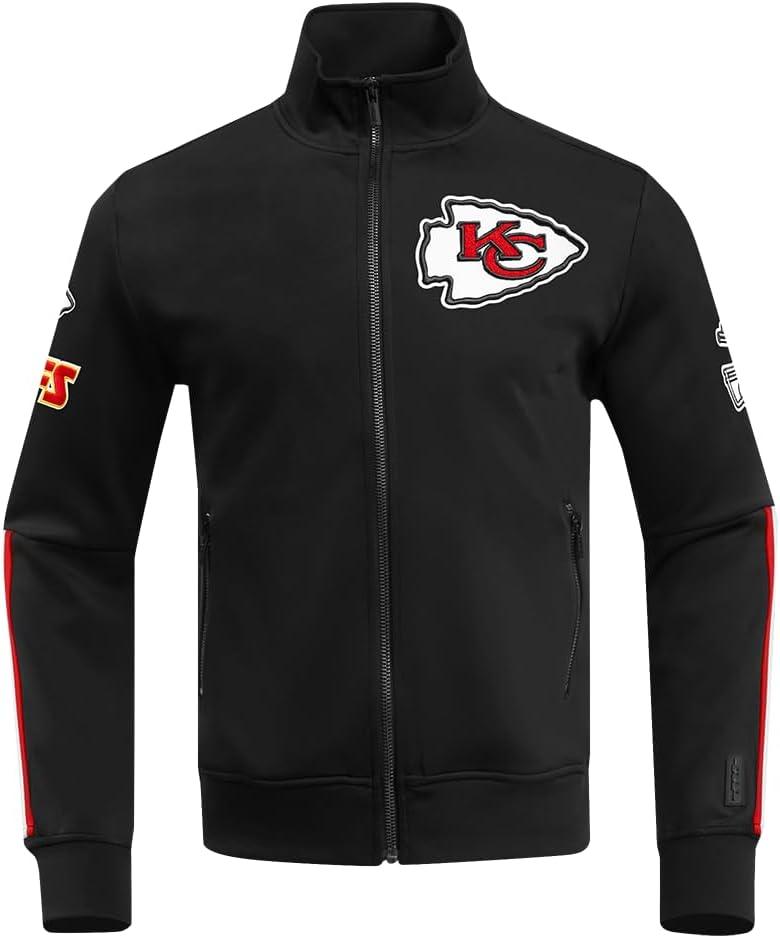 imagePro Standard Mens NFL Classic Track Track JacketBlack