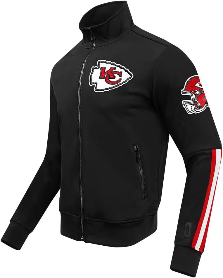 imagePro Standard Mens NFL Classic Track Track JacketBlack