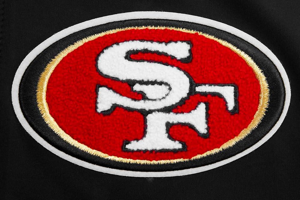 imagePro Standard Mens NFL Classic Track Track JacketBlackRed