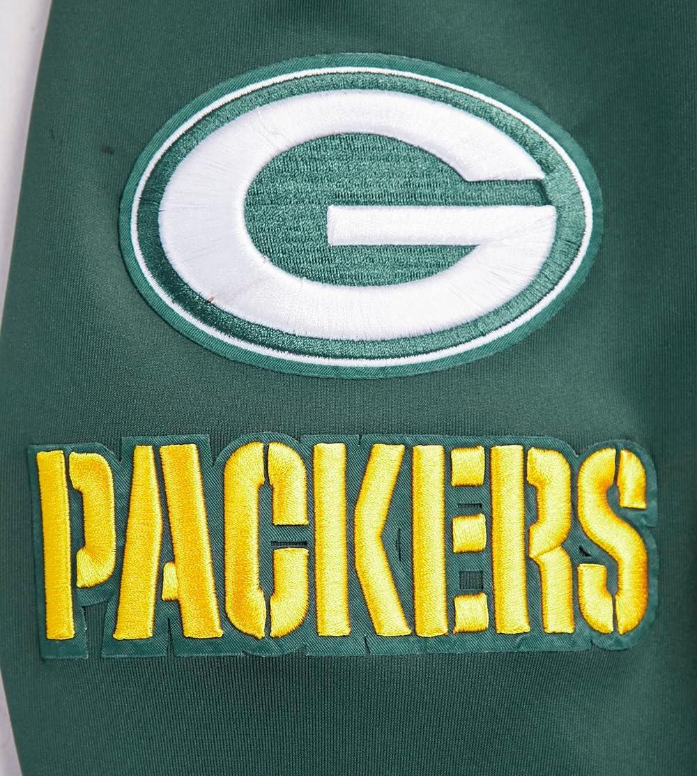 imagePro Standard Mens NFL Classic Track Track JacketForest Green