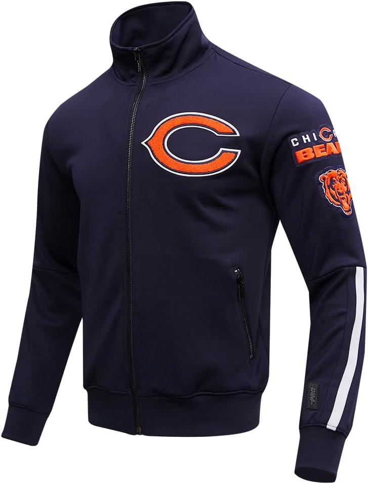 imagePro Standard Mens NFL Classic Track Track JacketMidnight Navy