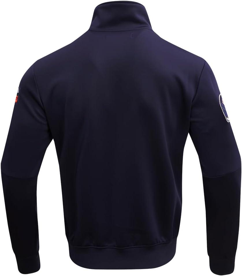 imagePro Standard Mens NFL Classic Track Track JacketMidnight Navy