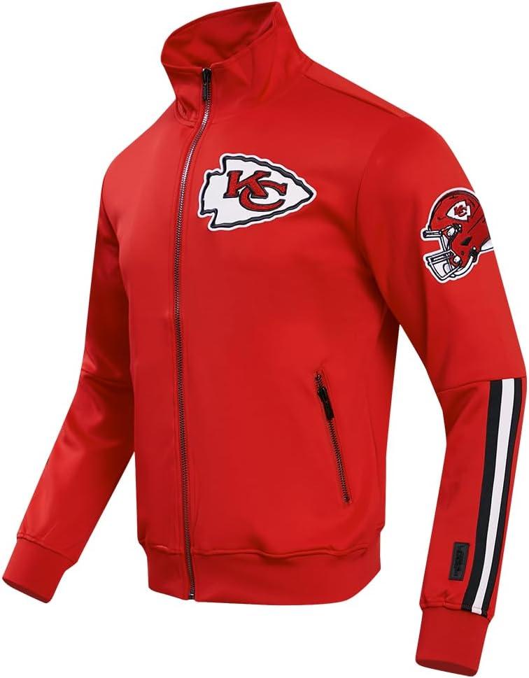 imagePro Standard Mens NFL Classic Track Track JacketRed