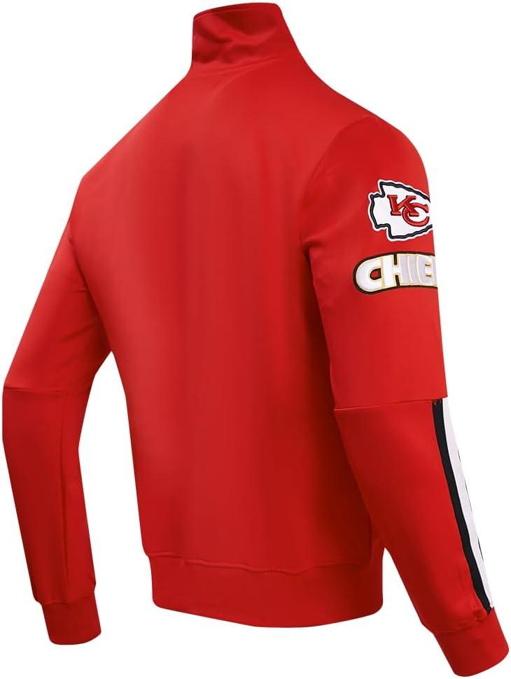 imagePro Standard Mens NFL Classic Track Track JacketRed
