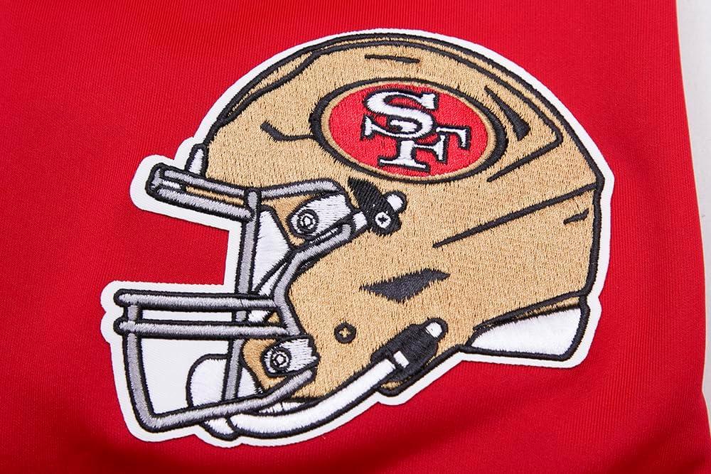 imagePro Standard Mens NFL Classic Track Track JacketRedBlack