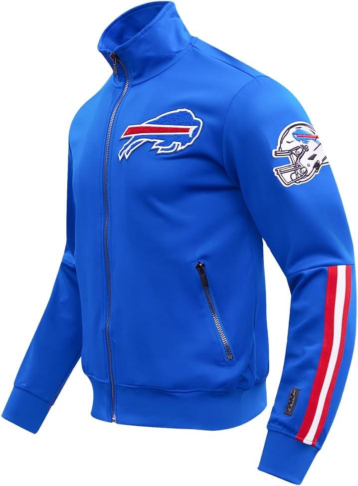 imagePro Standard Mens NFL Classic Track Track JacketRoyal Blue