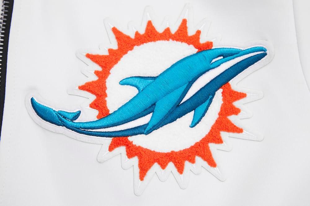 imagePro Standard Mens NFL Classic Track Track JacketWhiteBlack