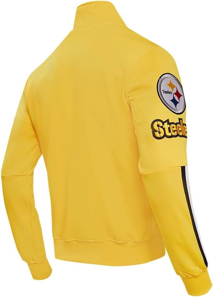 imagePro Standard Mens NFL Classic Track Track JacketYellowBlack