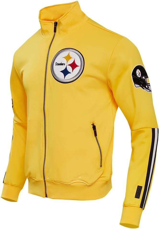 imagePro Standard Mens NFL Classic Track Track JacketYellowBlack