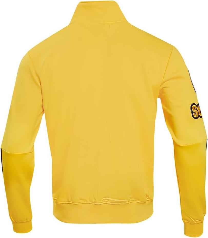 imagePro Standard Mens NFL Classic Track Track JacketYellowBlack