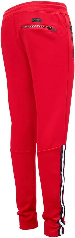 imagePro Standard Mens NFL Classic Track Track PantRedBlack