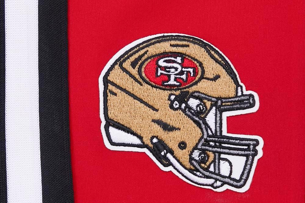 imagePro Standard Mens NFL Classic Track Track PantRedBlack