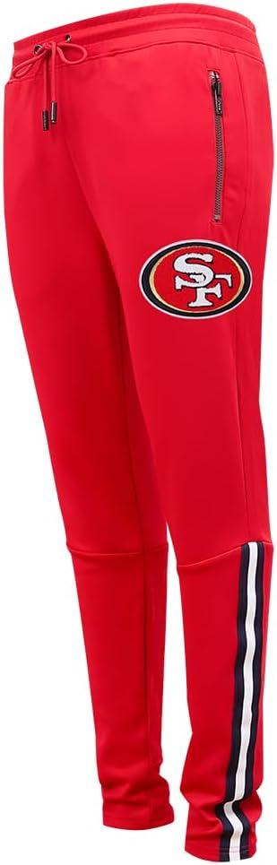 imagePro Standard Mens NFL Classic Track Track PantRedBlack