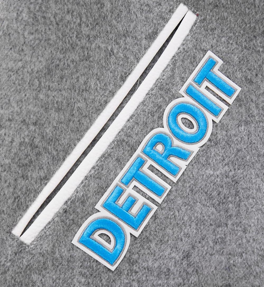 imagePro Standard Mens NFL Classic Varsity JacketGrey