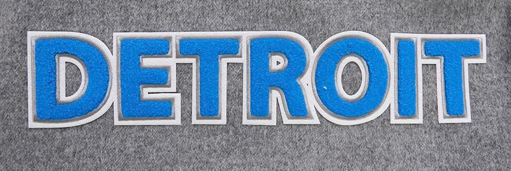 imagePro Standard Mens NFL Classic Varsity JacketGrey