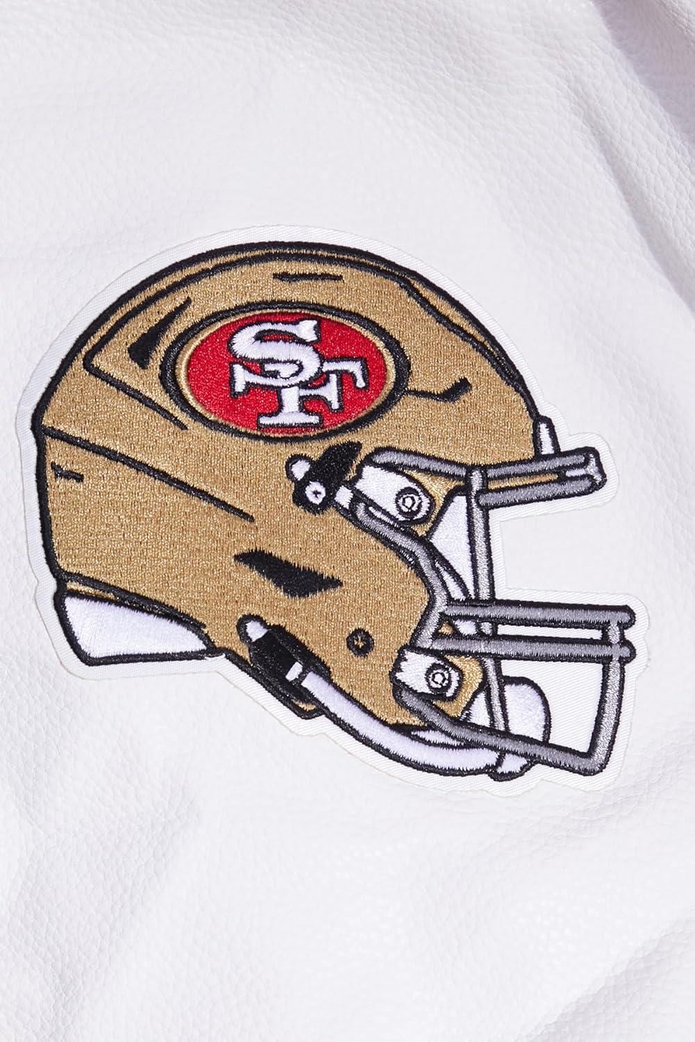 imagePro Standard Mens NFL Classic Varsity JacketRed