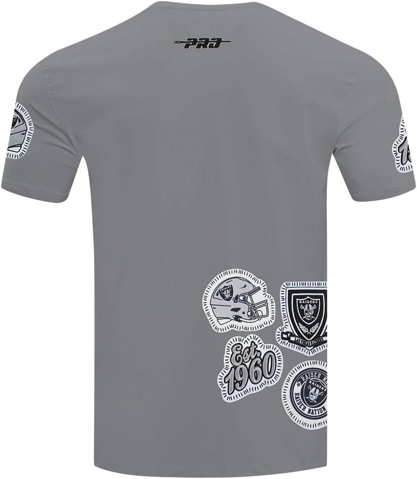 imagePro Standard Mens NFL DIY Pick Stitch Short Sleeve TeeGray