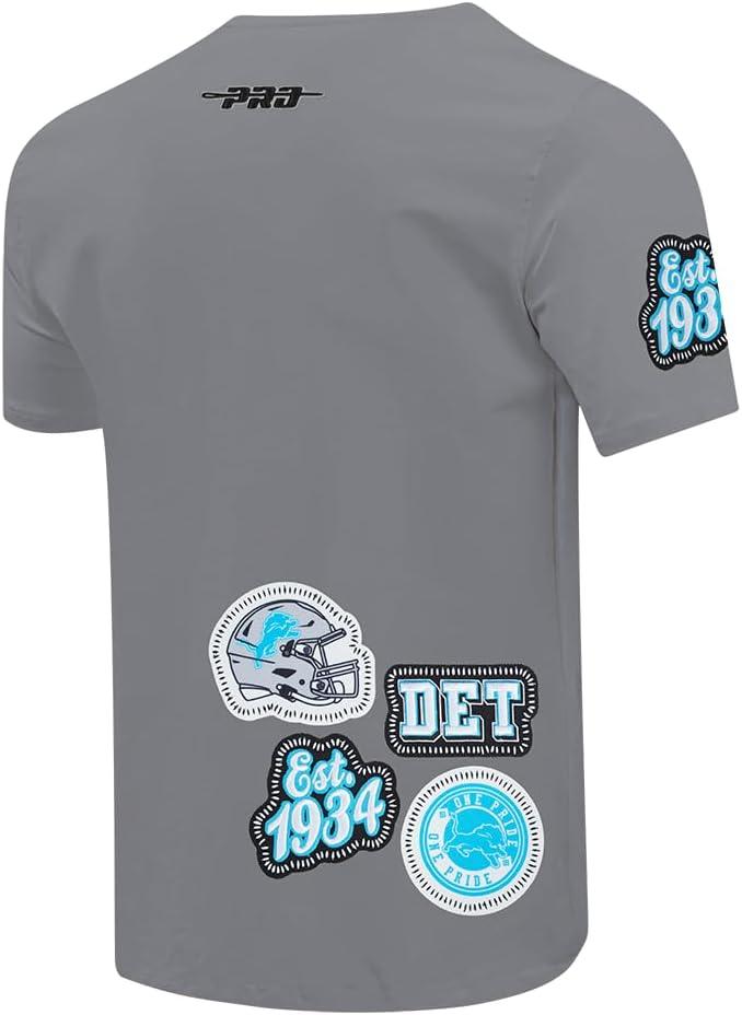 imagePro Standard Mens NFL DIY Pick Stitch Short Sleeve TeeGray