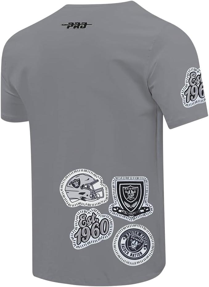 imagePro Standard Mens NFL DIY Pick Stitch Short Sleeve TeeGray