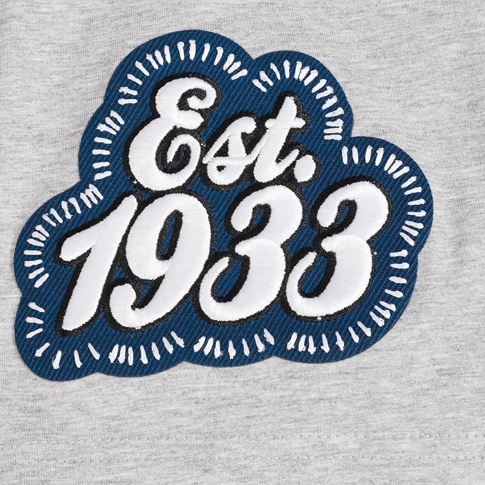 imagePro Standard Mens NFL DIY Pick Stitch Short Sleeve TeeHeather Grey