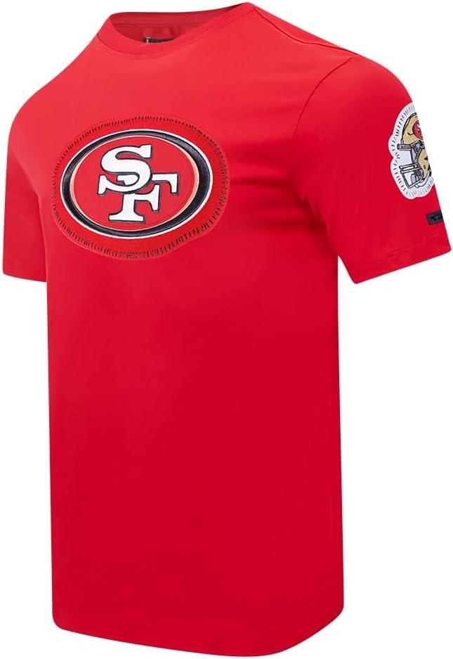 imagePro Standard Mens NFL DIY Pick Stitch Short Sleeve TeeRed