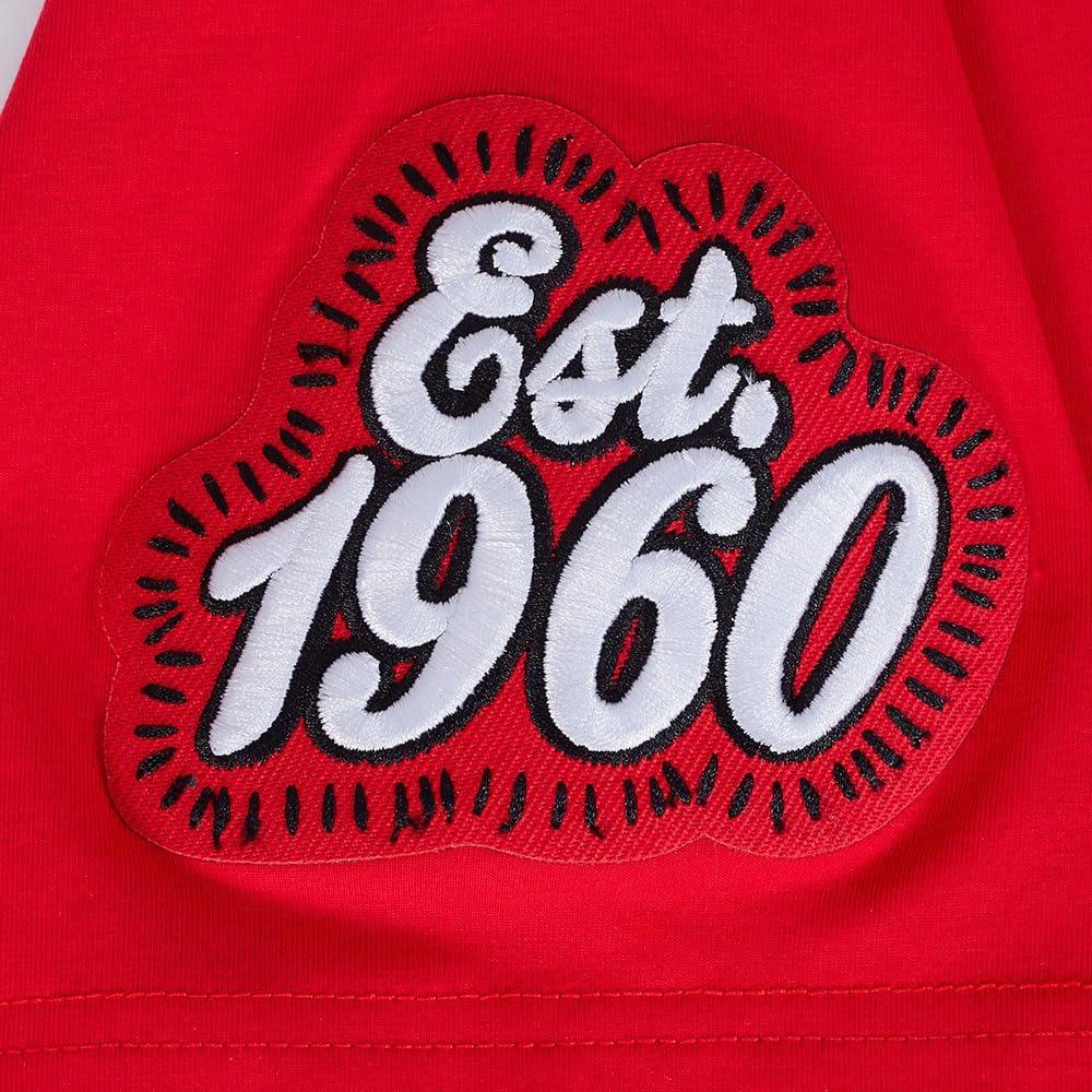 imagePro Standard Mens NFL DIY Pick Stitch Short Sleeve TeeRed