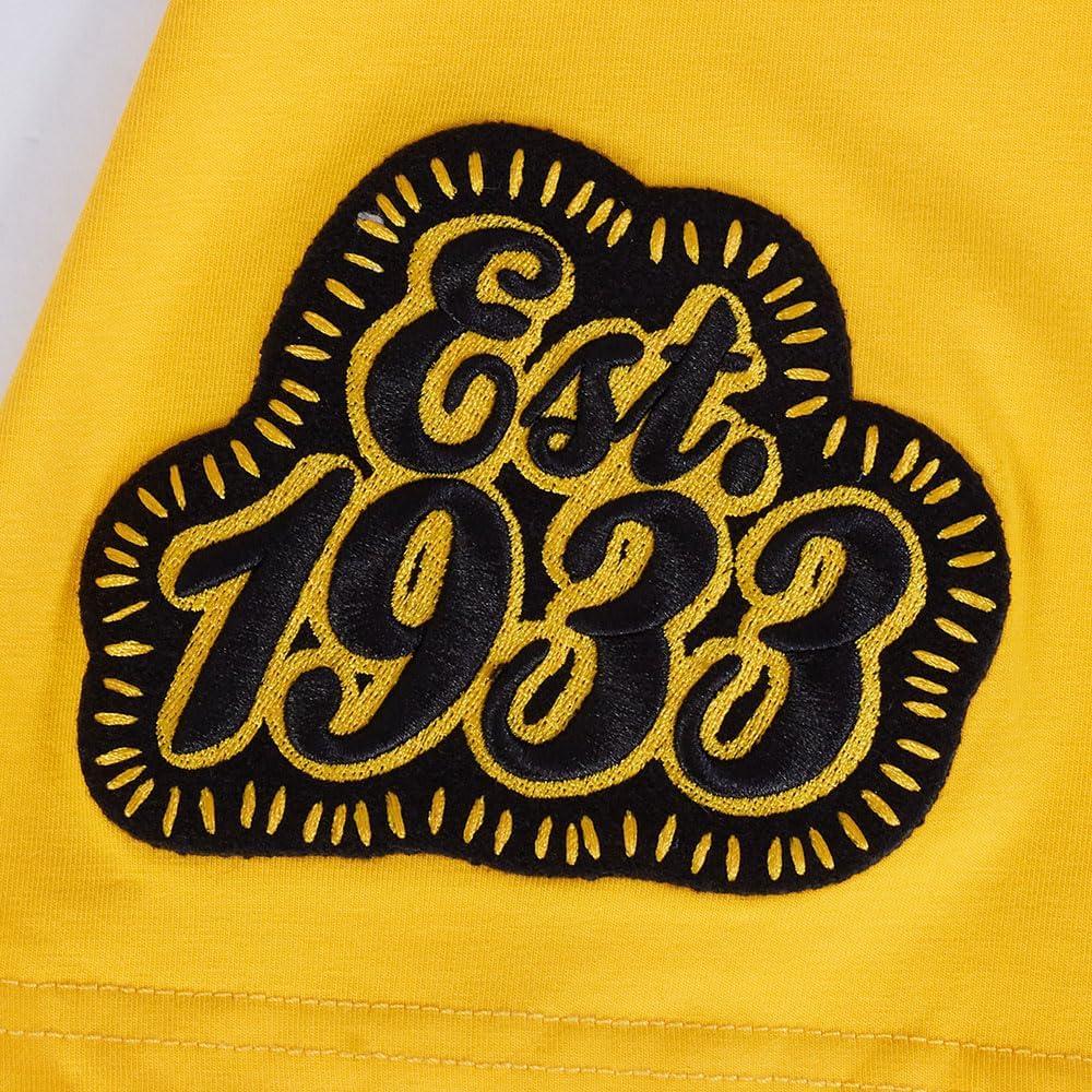 imagePro Standard Mens NFL DIY Pick Stitch Short Sleeve TeeYellow