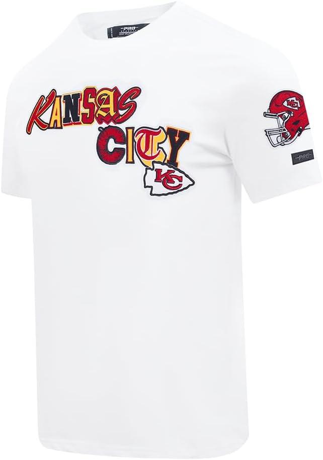 imagePro Standard Mens NFL Kansas City Chiefs City Ransom Short Sleeve Tee White L