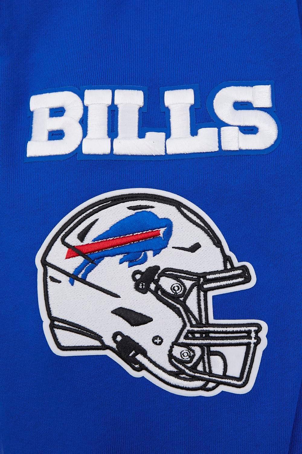 imagePro Standard Mens NFL Mash Up Brushed Back French Terry Crewneck SweatshirtBlue