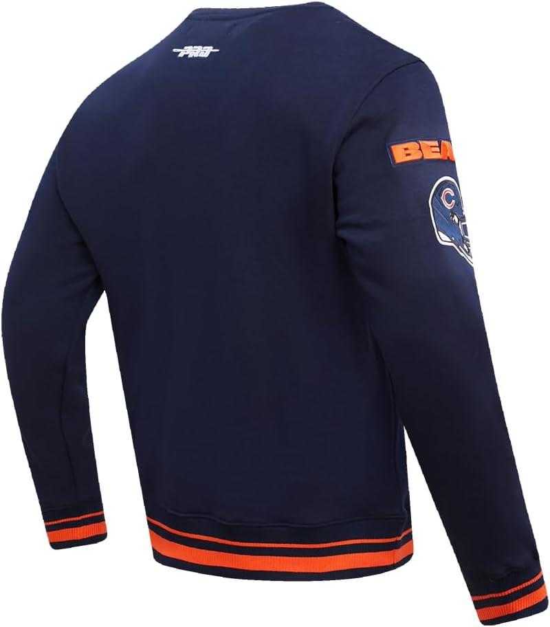 imagePro Standard Mens NFL Mash Up Brushed Back French Terry Crewneck SweatshirtBlue