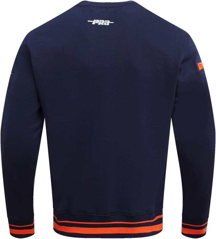 imagePro Standard Mens NFL Mash Up Brushed Back French Terry Crewneck SweatshirtBlue