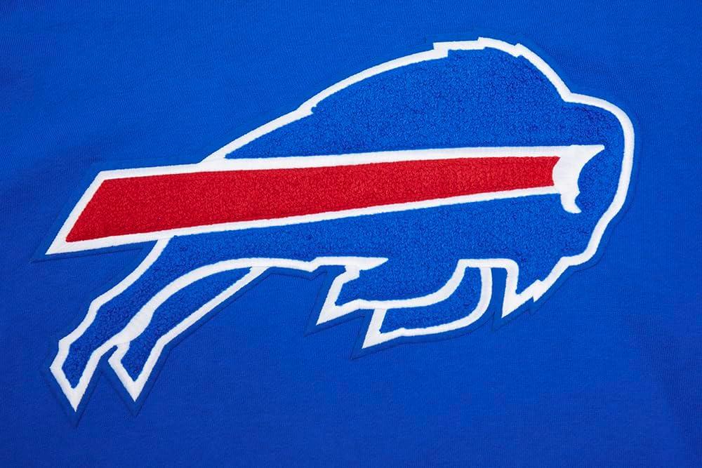 imagePro Standard Mens NFL Mash Up Brushed Back French Terry Crewneck SweatshirtBlue