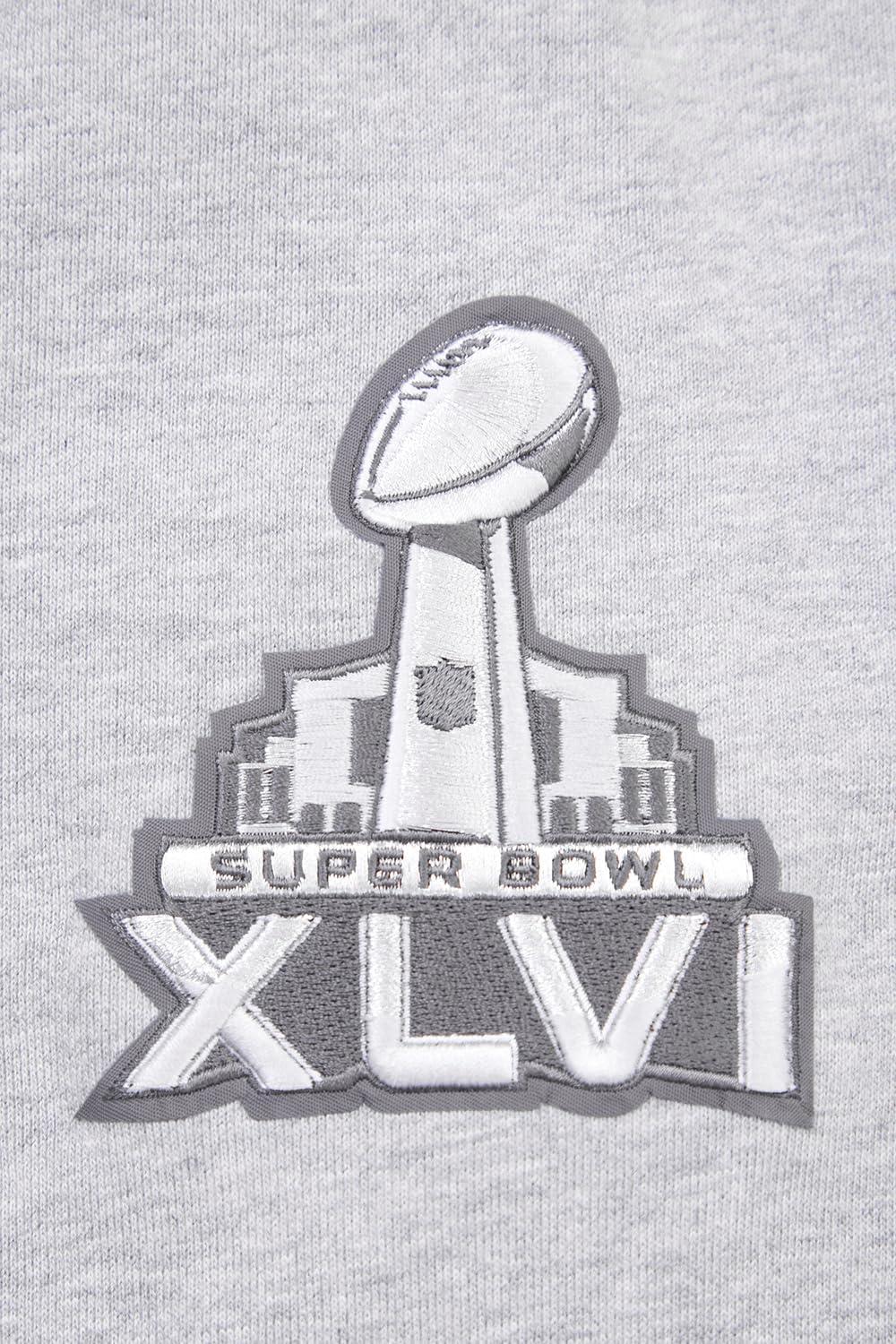 imagePro Standard Mens NFL Mash Up Brushed Back French Terry Crewneck SweatshirtGrey