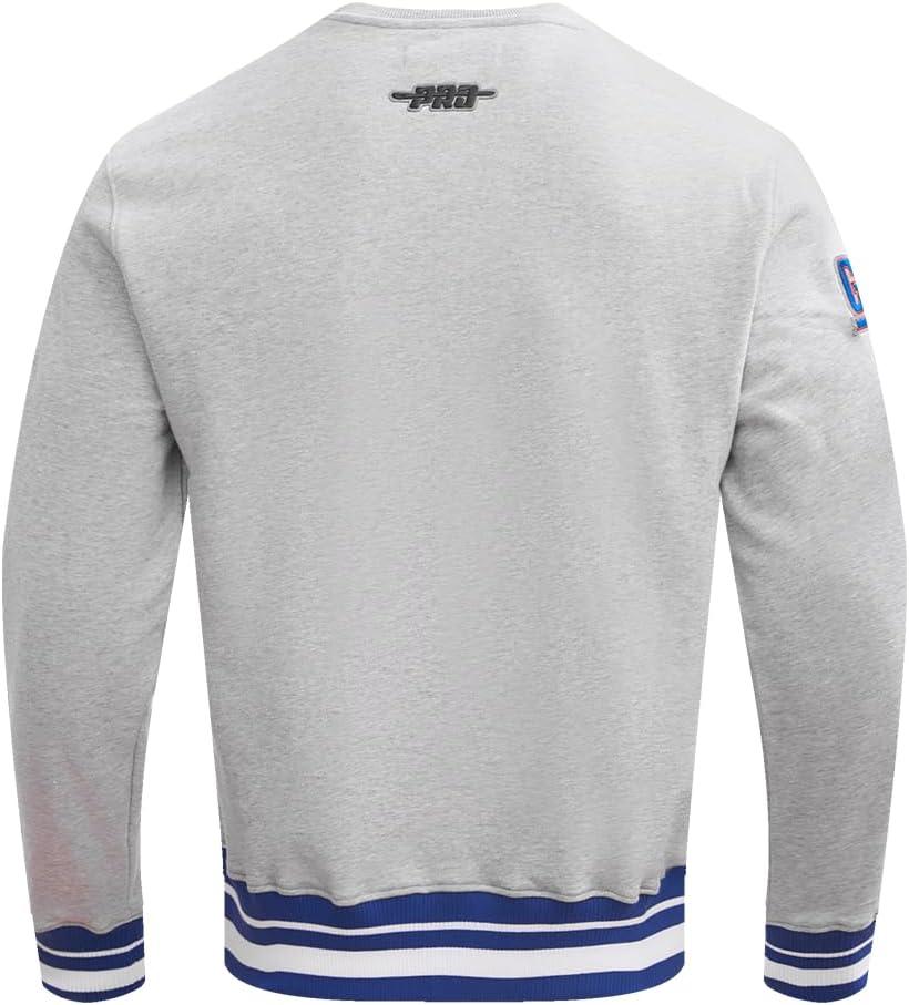 imagePro Standard Mens NFL Mash Up Brushed Back French Terry Crewneck SweatshirtGrey