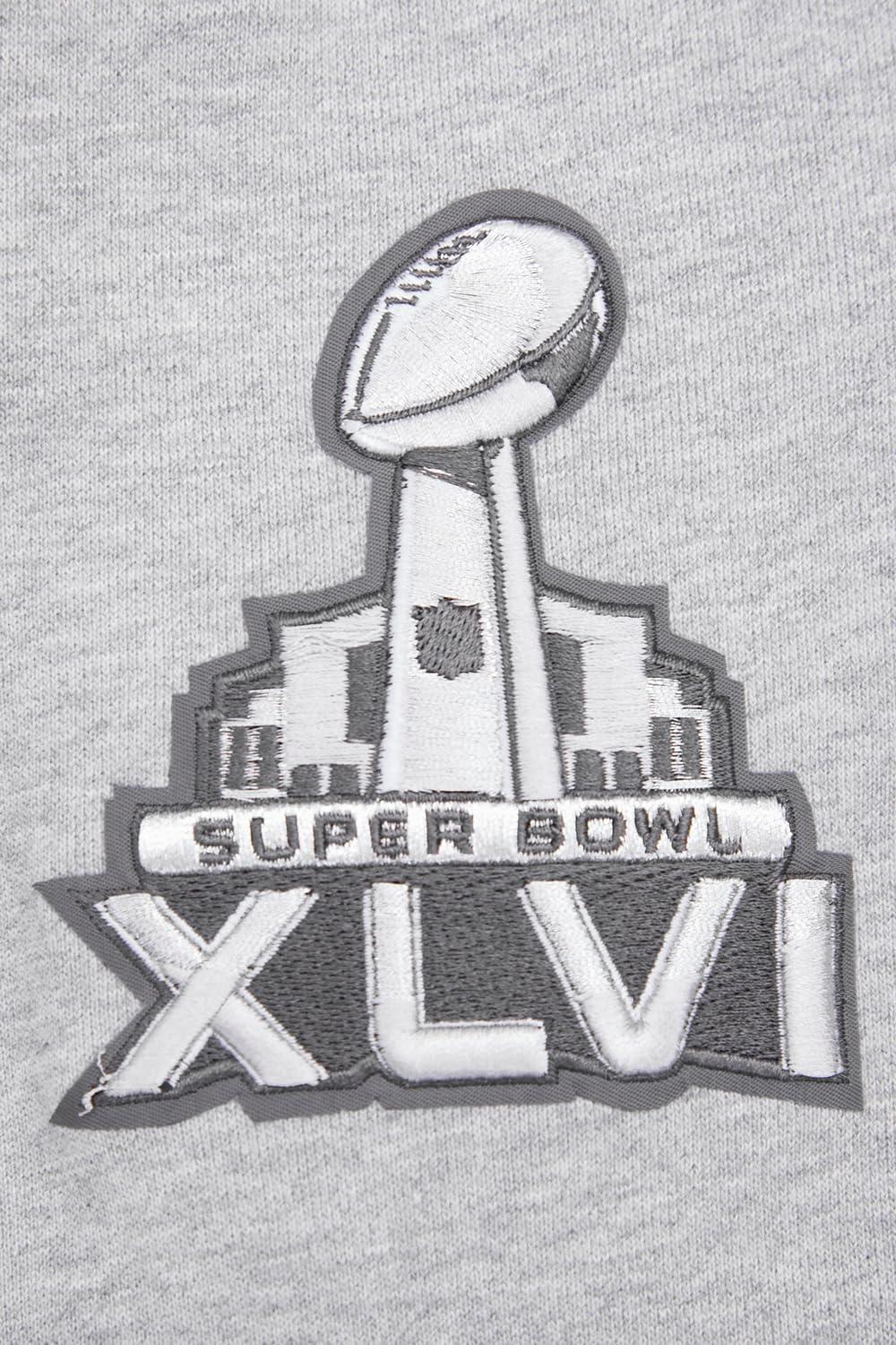 imagePro Standard Mens NFL Mash Up Brushed Back French Terry Pull Over HoodieGrey