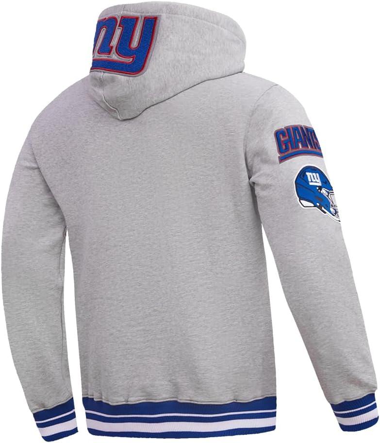 imagePro Standard Mens NFL Mash Up Brushed Back French Terry Pull Over HoodieGrey