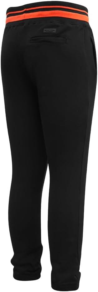 imagePro Standard Mens NFL Mash Up SweatpantBlackOrange