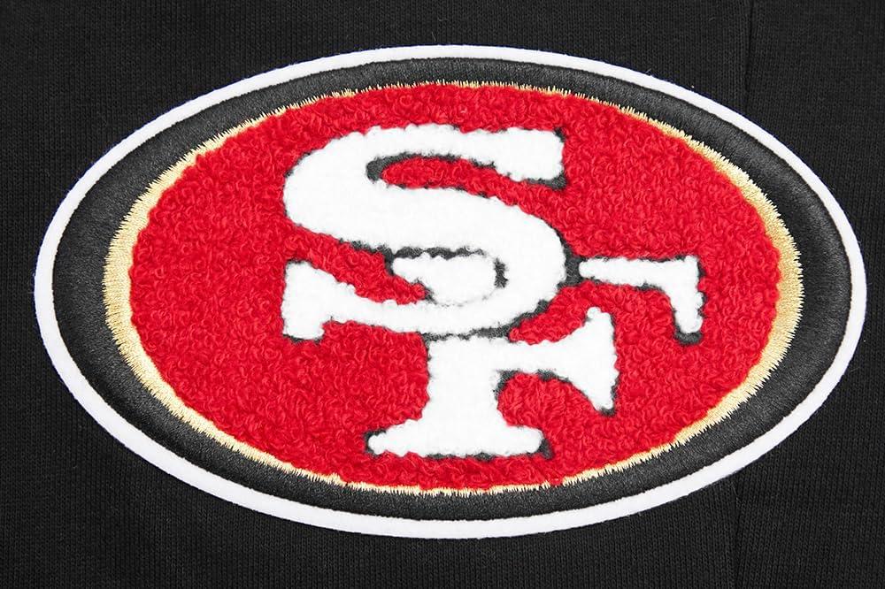 imagePro Standard Mens NFL Mash Up SweatpantBlackRedBlack