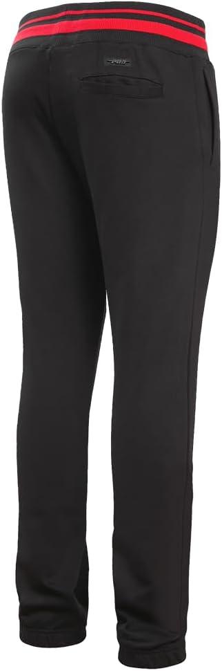 imagePro Standard Mens NFL Mash Up SweatpantBlackRedBlack