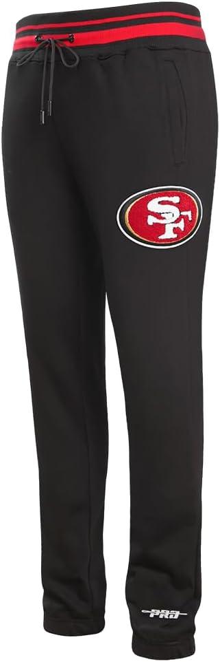 imagePro Standard Mens NFL Mash Up SweatpantBlackRedBlack